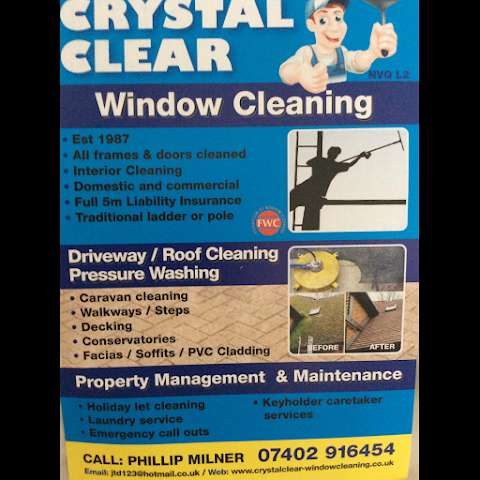Crystal clear window cleaning & driveway cleaning photo